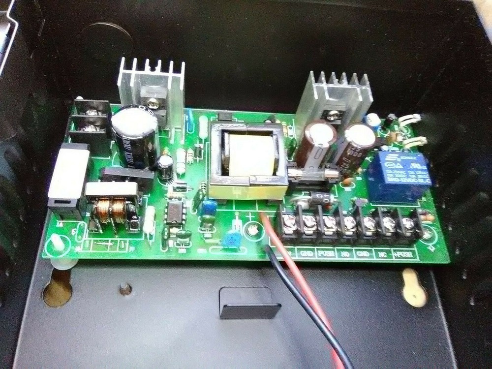 Power supply 12v with timer good for security system