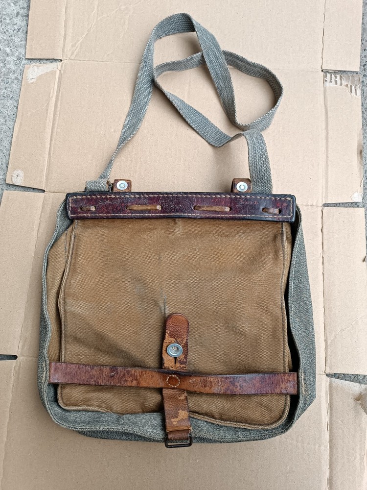 WWII WW2 Original Swiss army bread bag 1940