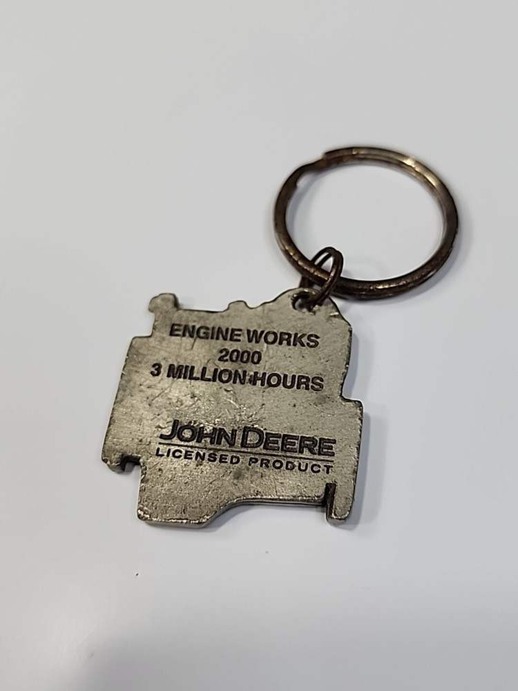 John Deere Key Ring Engine Works 2000 3 Million Hours
