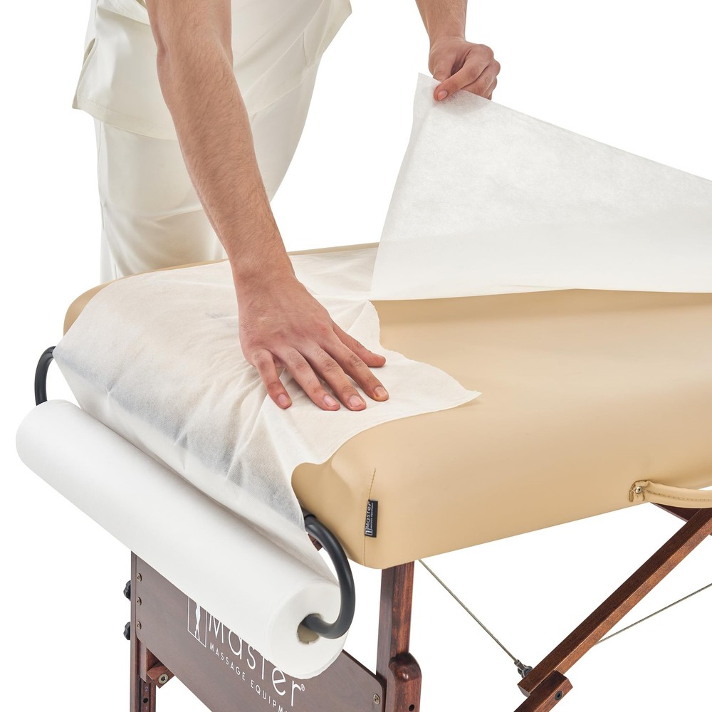 Master Massage Disposable Non-Woven Massage Table Roll - Soft, Hygienic, and ...