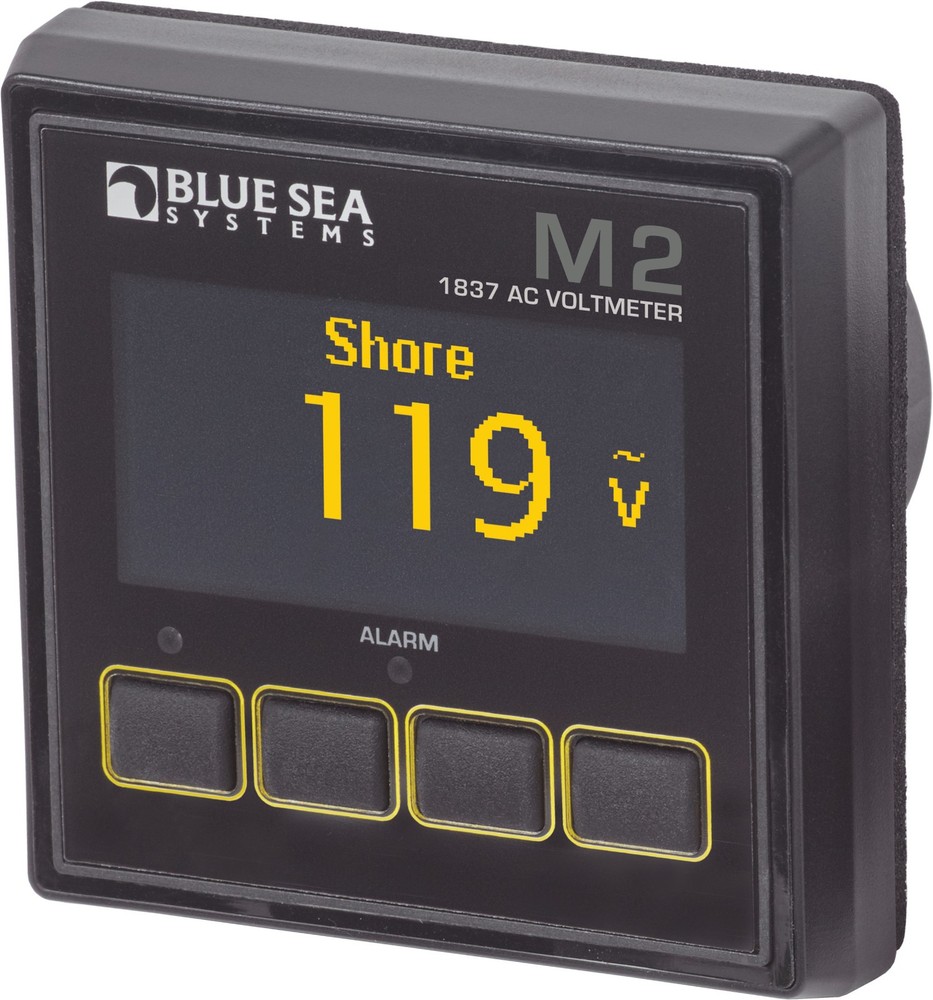 Blue Sea - 1837B-BSS Meter M2 OLED AC Voltage (1EA)