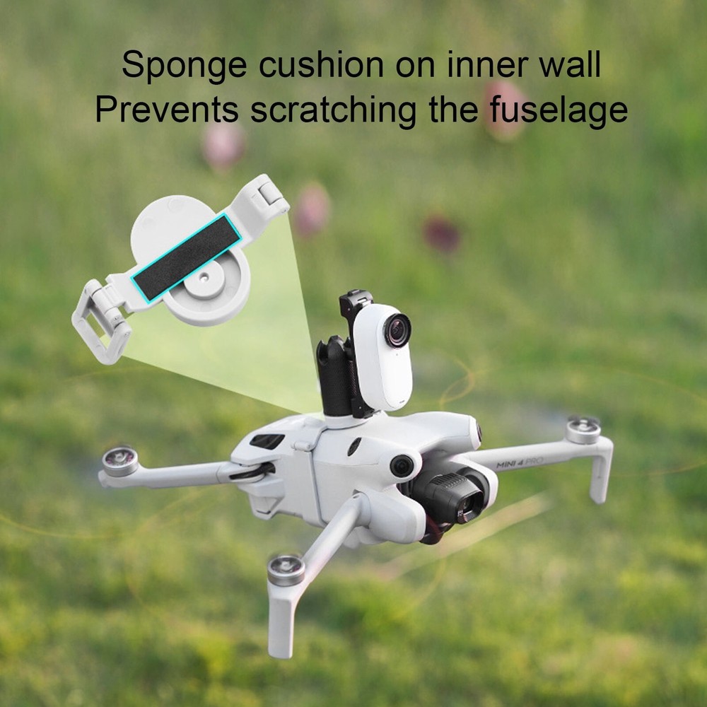 Drone Top Extension Bracket Mount Holder Camera Stand Panoramic Action Camera