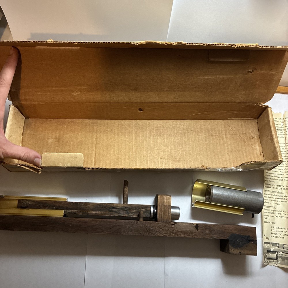 Vintage Texas Native Inertia Nutcracker Model #7141