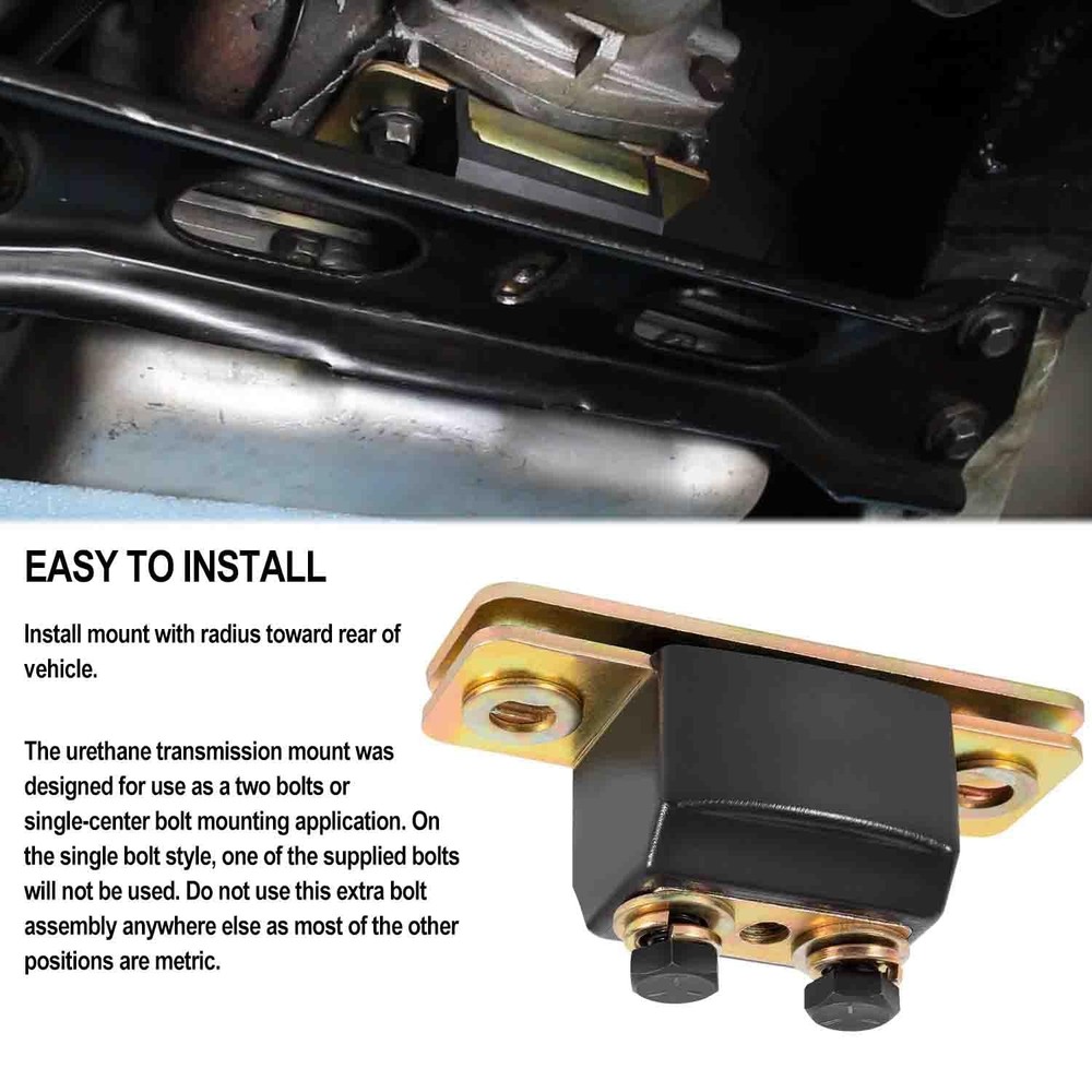 Performance Polyurethane Transmission Mounts for GM TH350 TH400 700R4