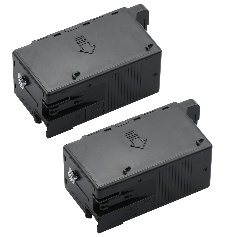 2* C9345 Maintenance Box For Epson EcoTank Pro Printer Waste Ink Pad Replace