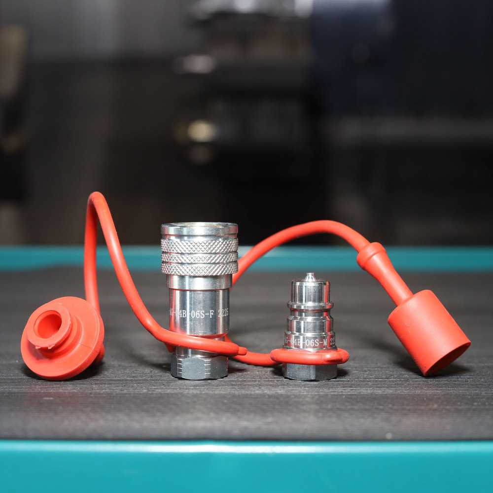 1/4″ AG Hydraulic Quick Couplers Set - 3/8″ SAE Thread
