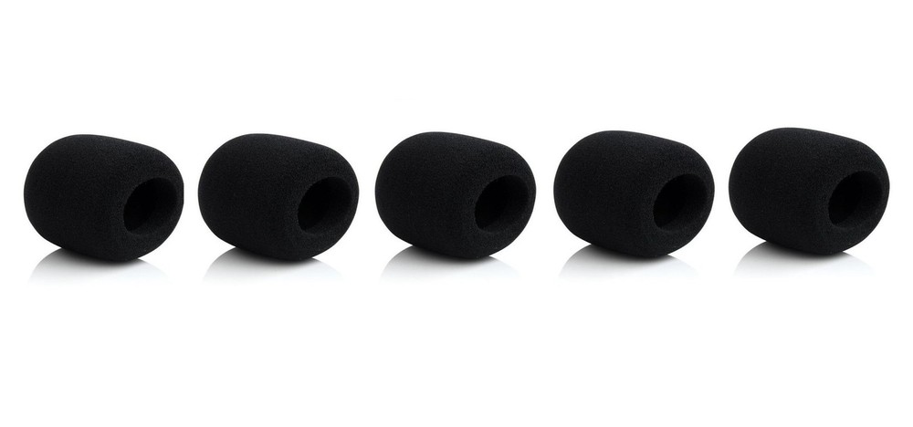 5 Pack Replacement Microphone Windscreen for Shure BLX24/SM58 Wireless Handheld