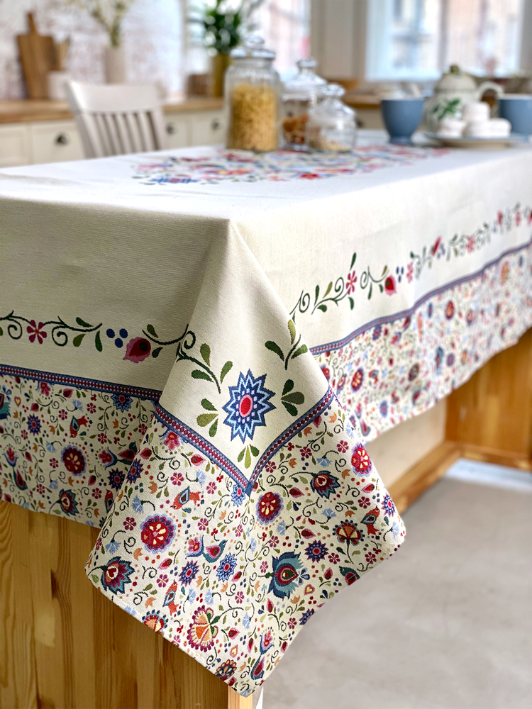 Tablecloth Rectangular Fabric Table covers Tapestry Fabric Multicolor Cloth
