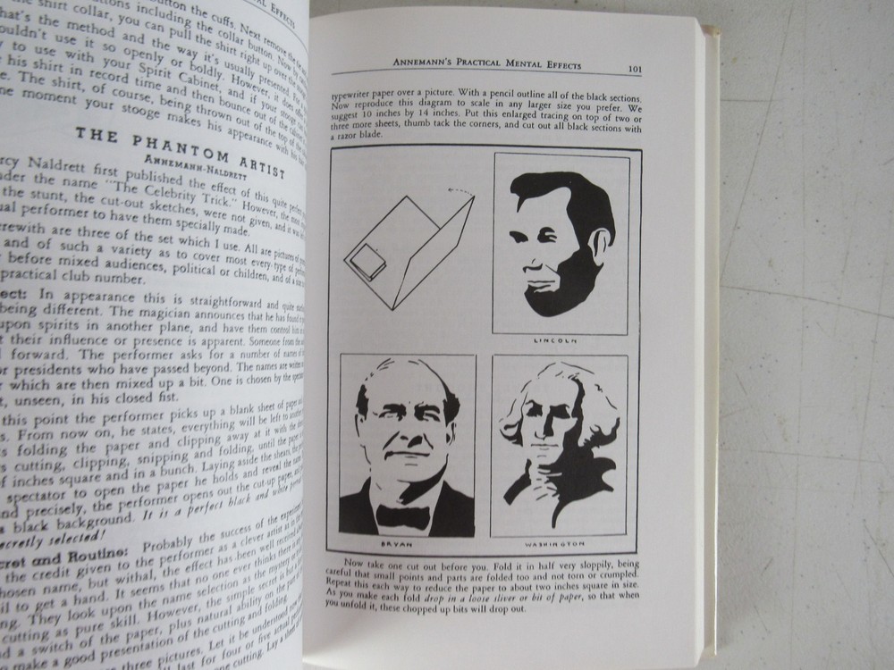 Annemanns Practical Mental Effects E-Z Magic 6th Printing HB Dust Jacket