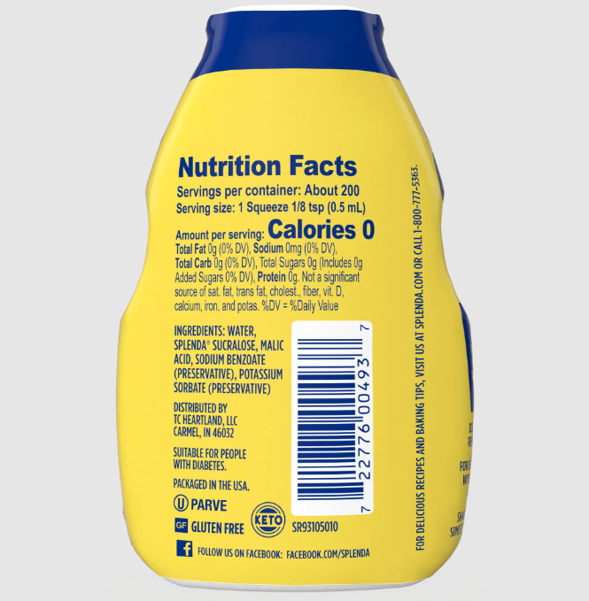 Splenda Zero Sucralose 100ML