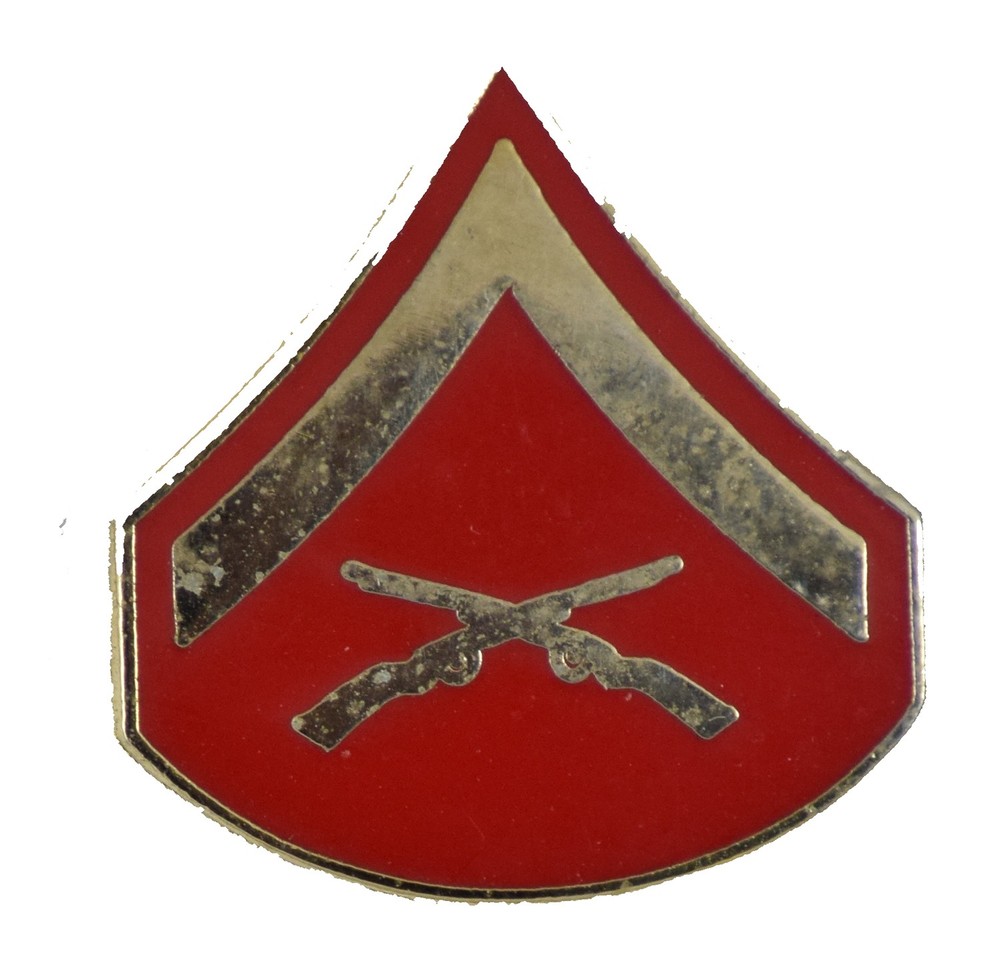 E-3 LANCE CORPORAL HAT PIN