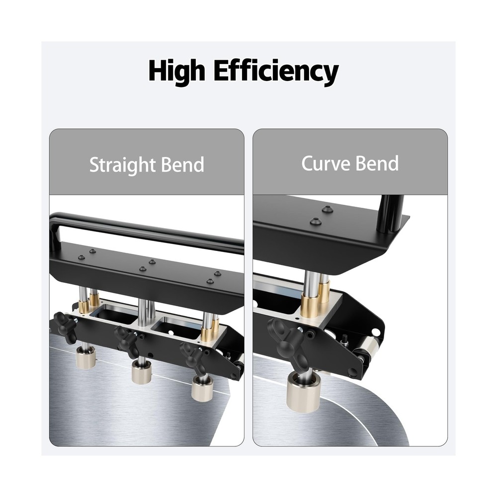 Three-Station Edge Roller Bender, 0-90° Bending Angle Bending, Adjustable S