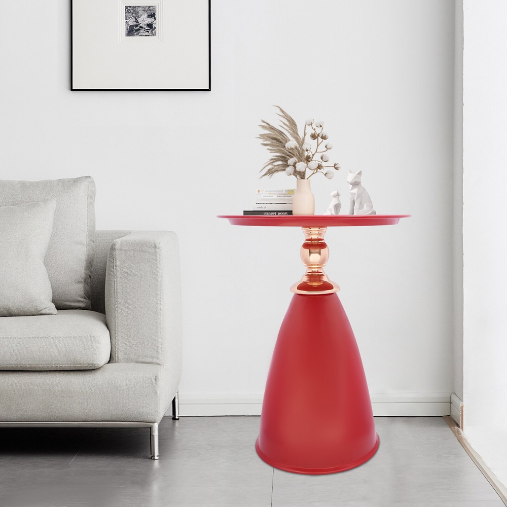 Side End Table Round Side Table for Living rooms/Bedrooms/Ooffices/Patios/Sofas