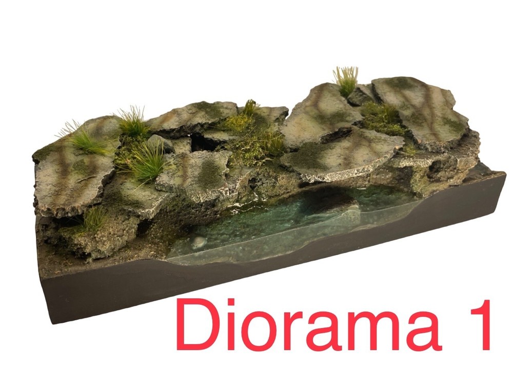 Swamp Water Diorama Base Stage Exhibition Miniatures Model Making