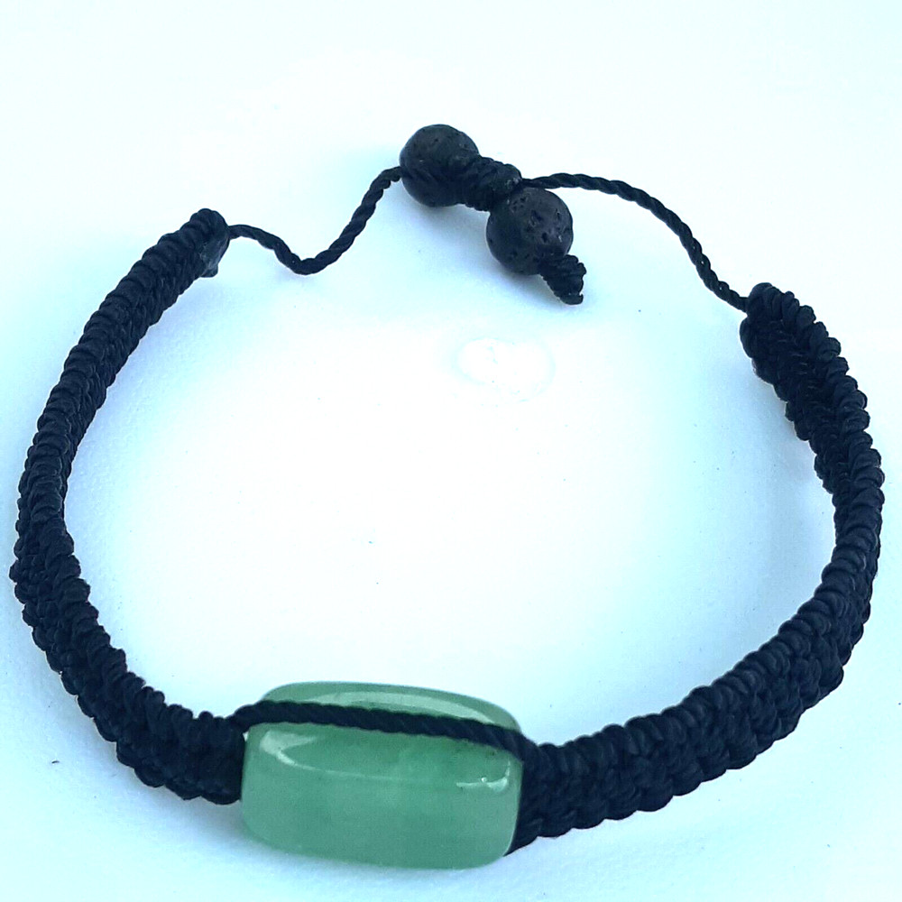Protection Bracelets Aventurine in Black string