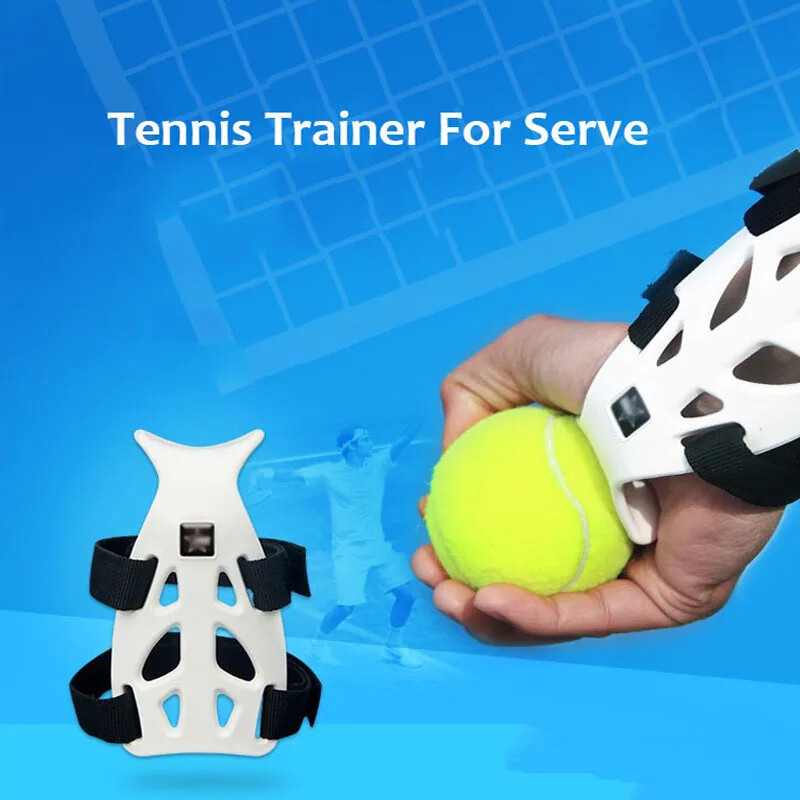 Tennis Ball Machine Practice Serve Training Tool Self-study Wrist Posture Padel