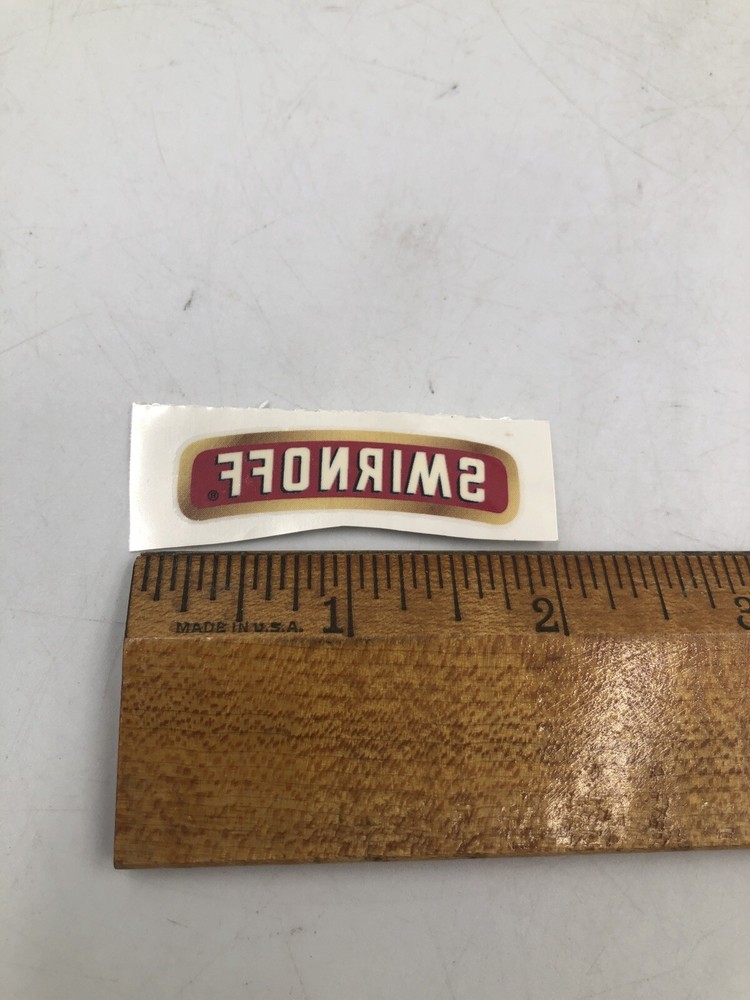 Smirnoff ~ Temporary Tattoo ~ Made In USA