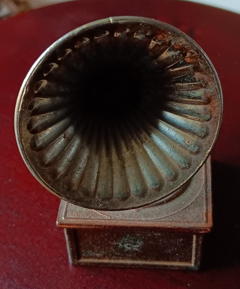 Gramophone Miniature Doll