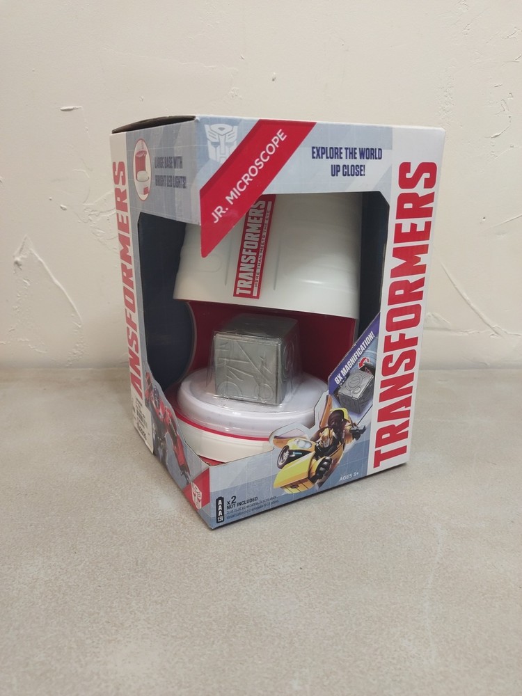 2025 TRANSFORMERS Hasbro JR. MICROSCOPE 8x Magnification/STEM/Digital NEW Read