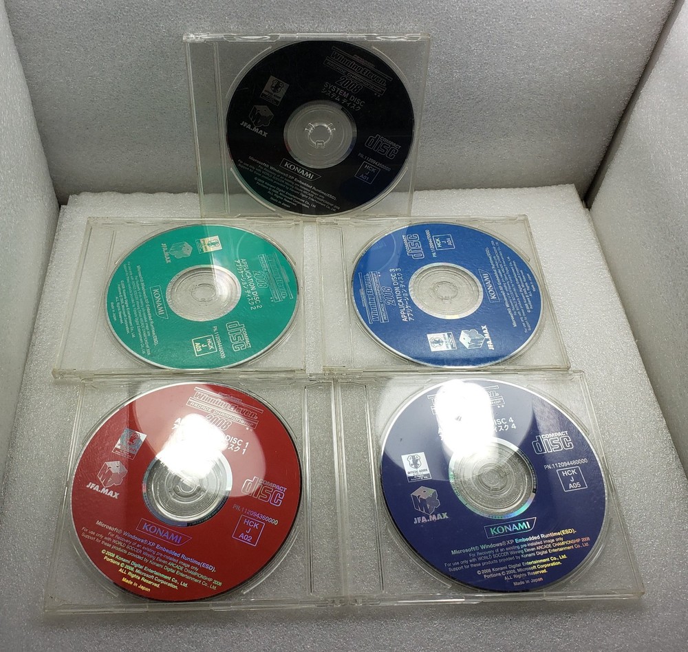 Winning Eleven 2008 Disk only Arcade Video Game