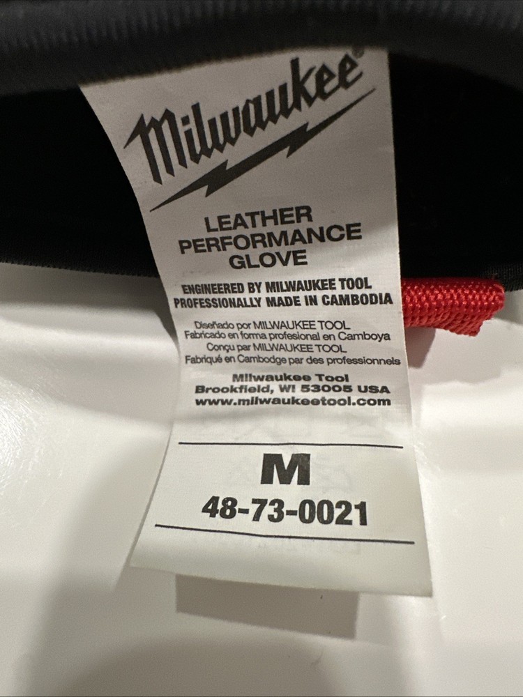 Milwaukee Leather Performance Glove 48-73-0021 (Medium)