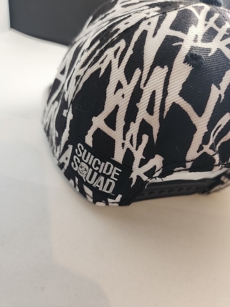 Suicide Squad Snapback Flat Bill Hat Joker