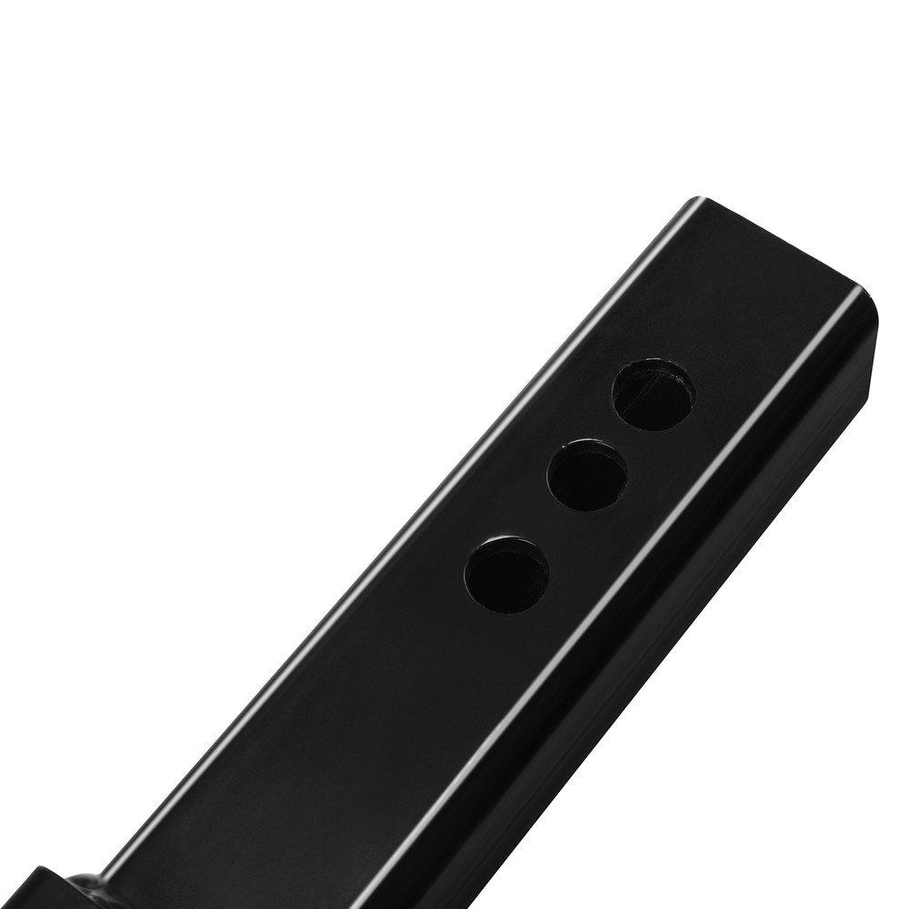 Dual Hitch Receiver 2" Trailer Double Post Extension Riser Adapter Extender