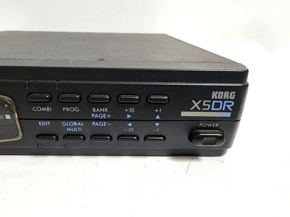 KORG X5DR Synthesis Module Midi