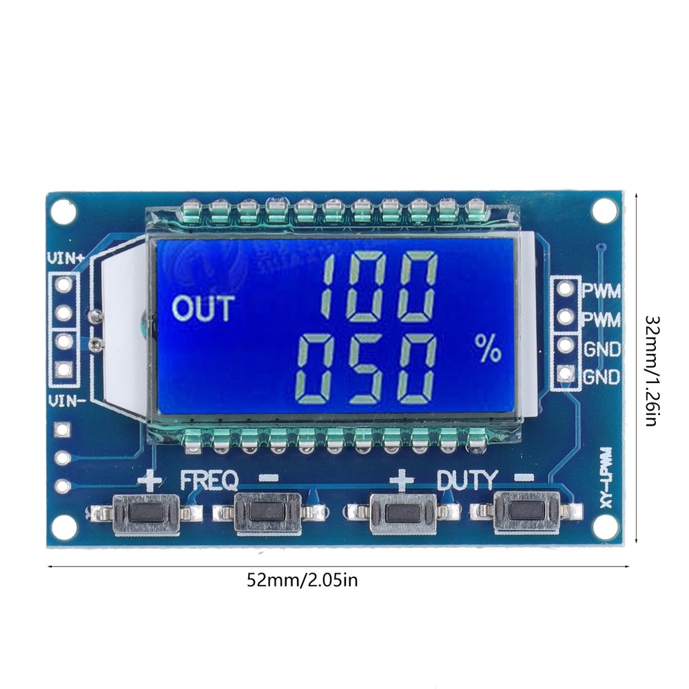 Signal Generator Module PWM Pulse Frequency Duty Cycle Adjustable Module New