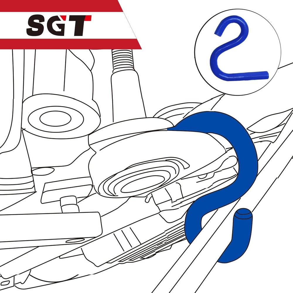 SGT Ball Joint Separator, Universal Ball Joint Puller with Lower Control Arm Pry