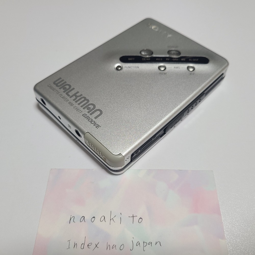 SONY Walkman Cassette Player WM-EX677 Operation confirmed
