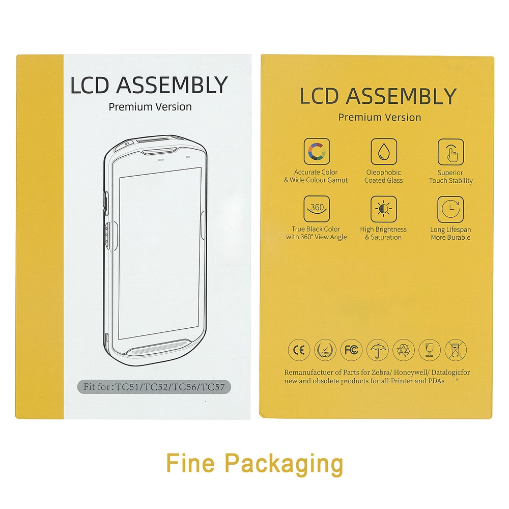 LCD Display Module Screen for Zebra Motorola TC51 TC510K TC56 US