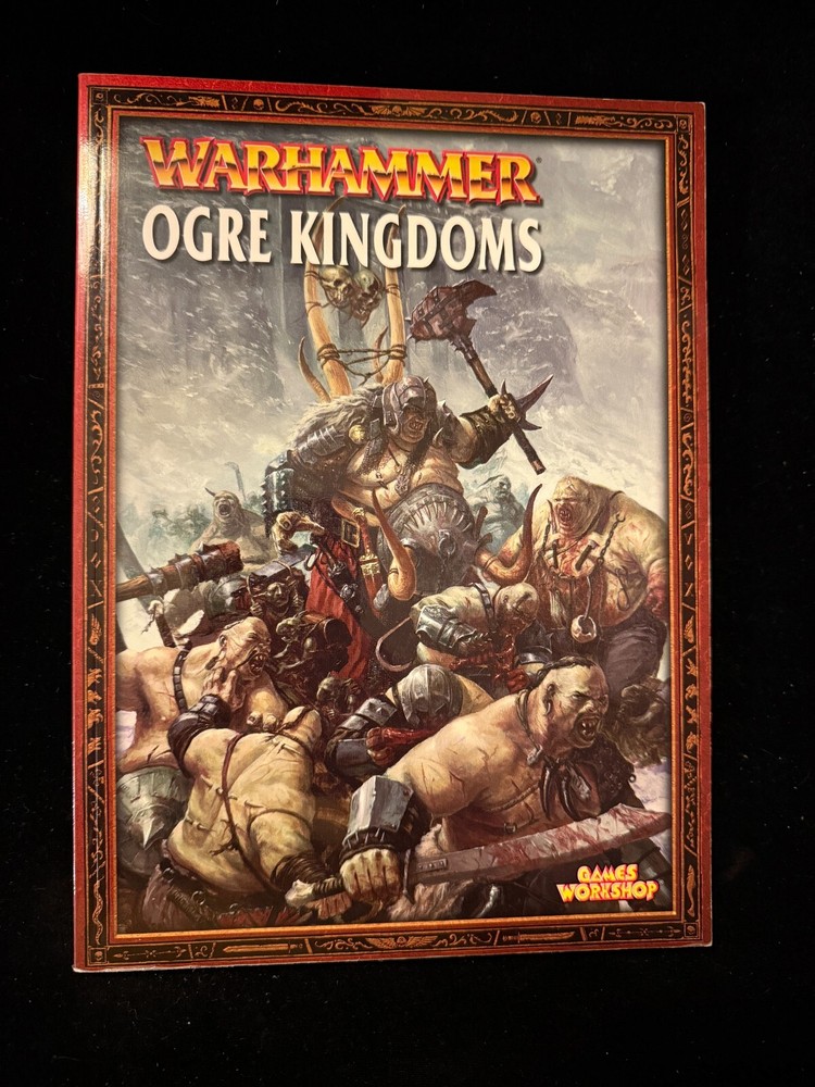 Games Workshop Warhammer Ogre Kingdoms Rulebook Supplement Codex Old World Lot