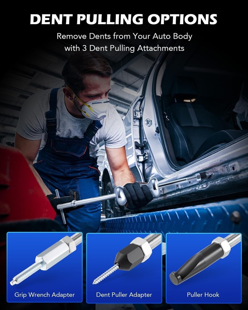 Versatile Axle Hub Puller Tool with Durable Carbon Steel Construction