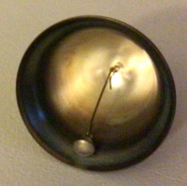 Reed & Barton Silver Plated 25th Anniversary Engraved Dinner Bell