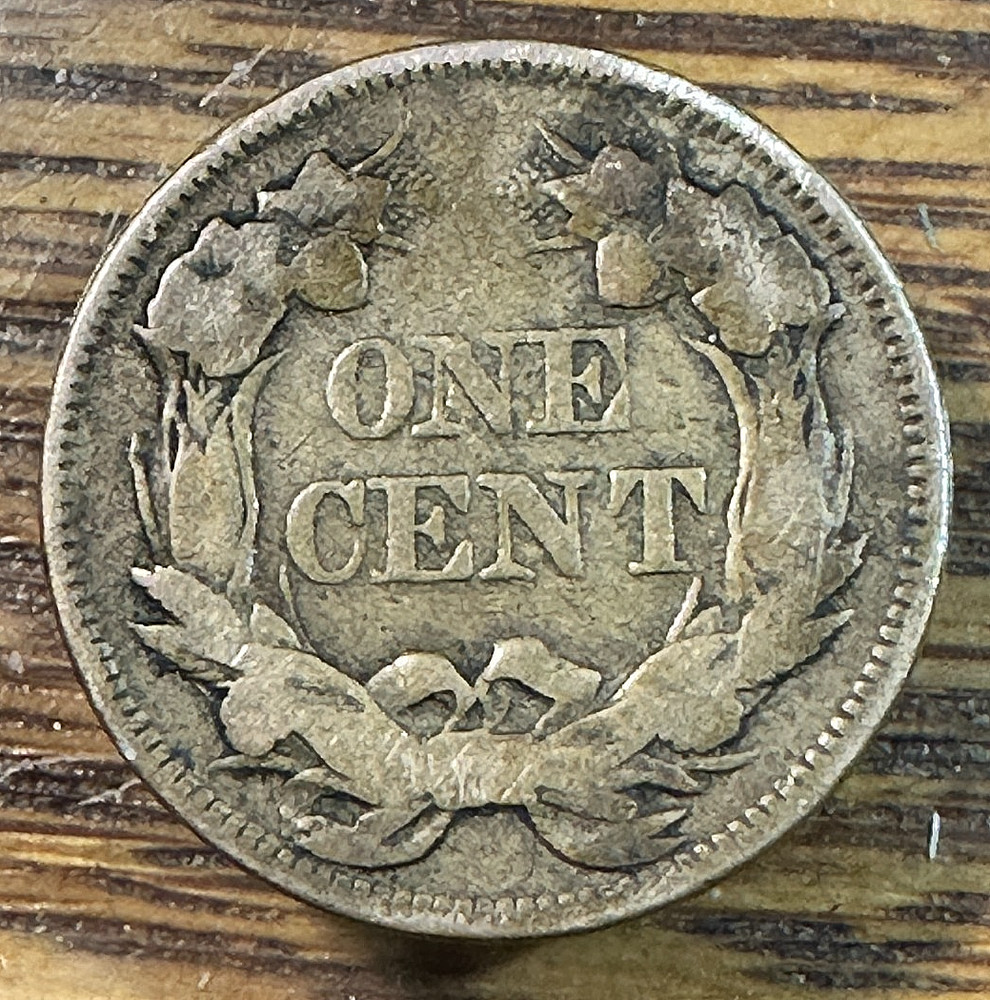 1857 Flying Eagle Cent Nice Original VG+ CHRC