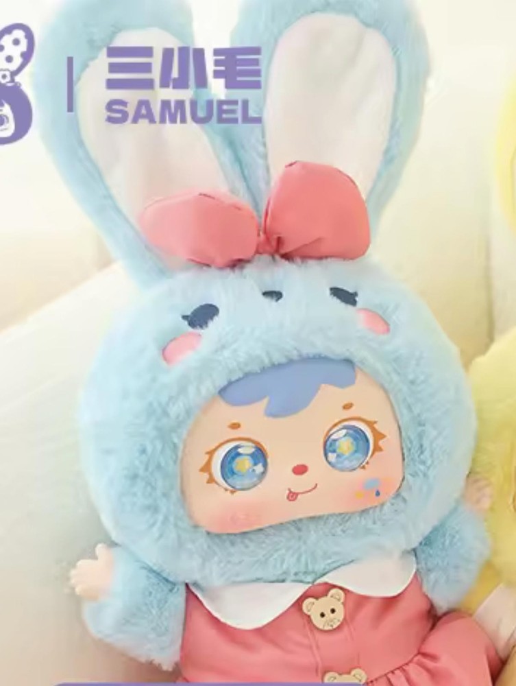 Samuel Plush Toy 400% V4 - Blue Rabbit