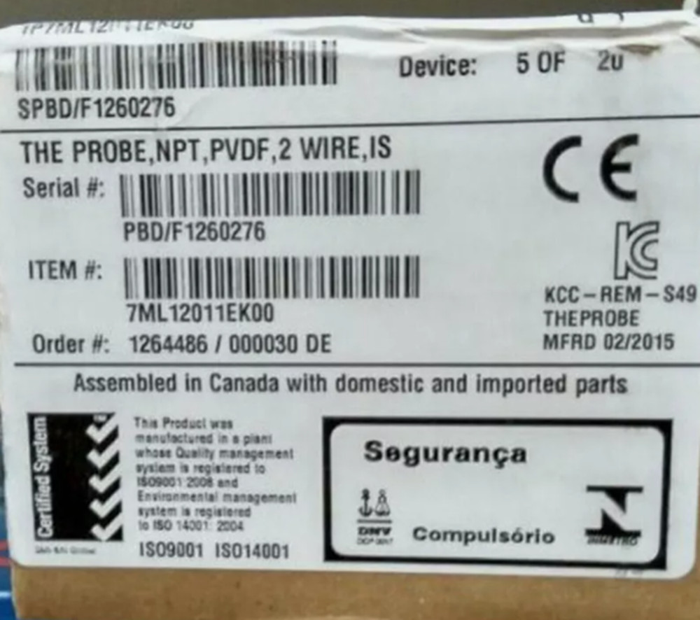 New In Box SIEMENS 7ML1201-1EK00 Level Sensor