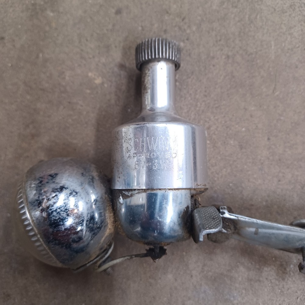 Vintage Schwinn Approved Generator Light UNTESTED