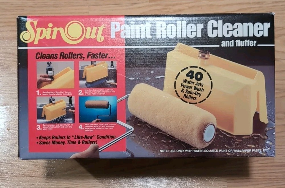 Spinout Paint Roller Cleaner with Adapter