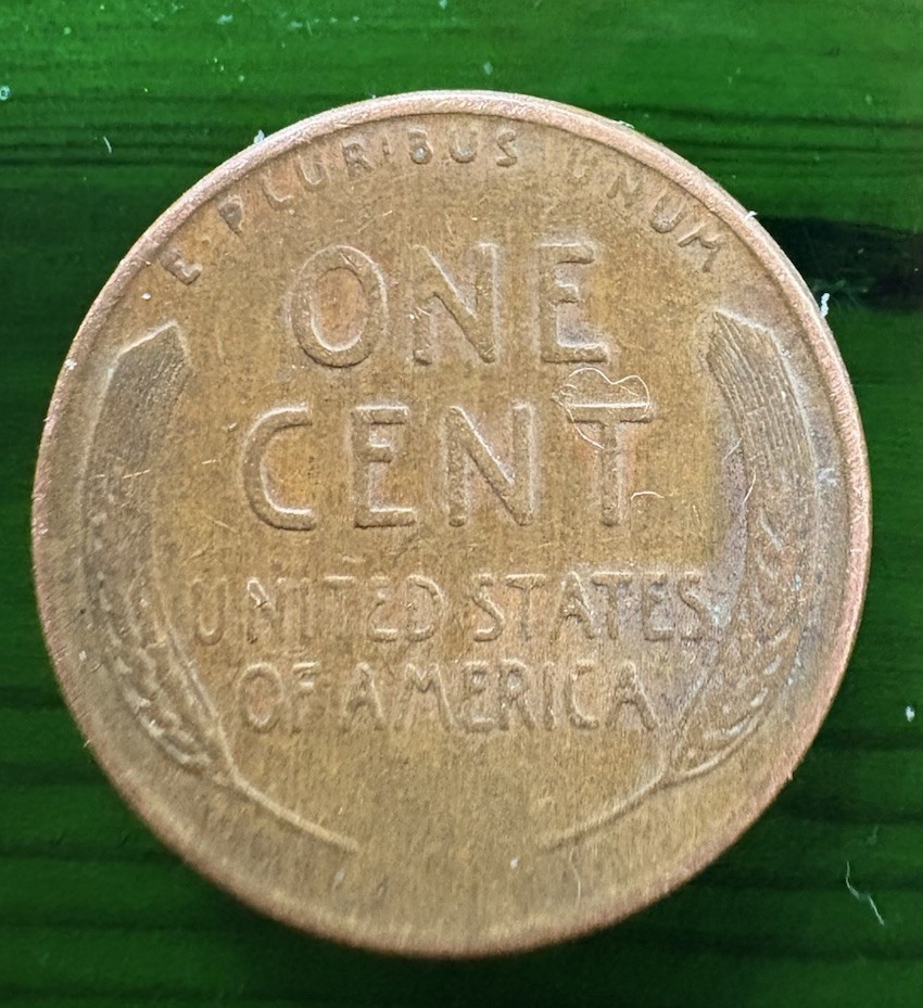 1955 D penny