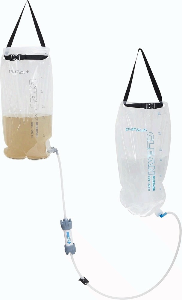 Platypus GravityWorks 6L Group Camping Water Filter System High-Capacity