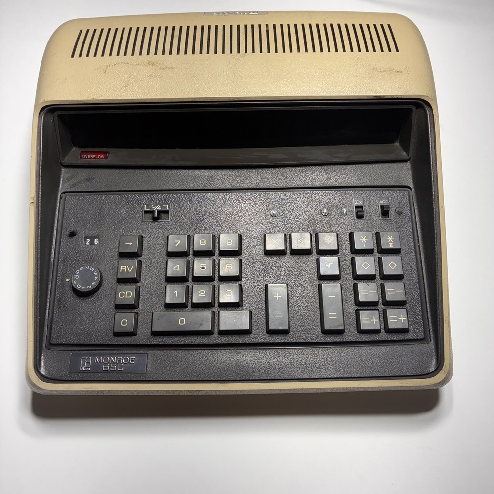 Monroe 650 with Nixie Tube Display.