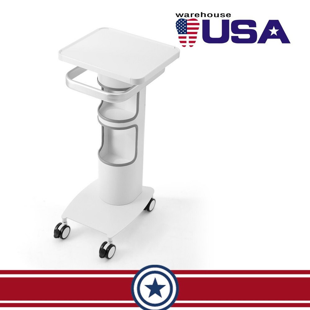Dental Multi-Function Trolley Mobile Cart for Implant with 360° Lockable Wheels
