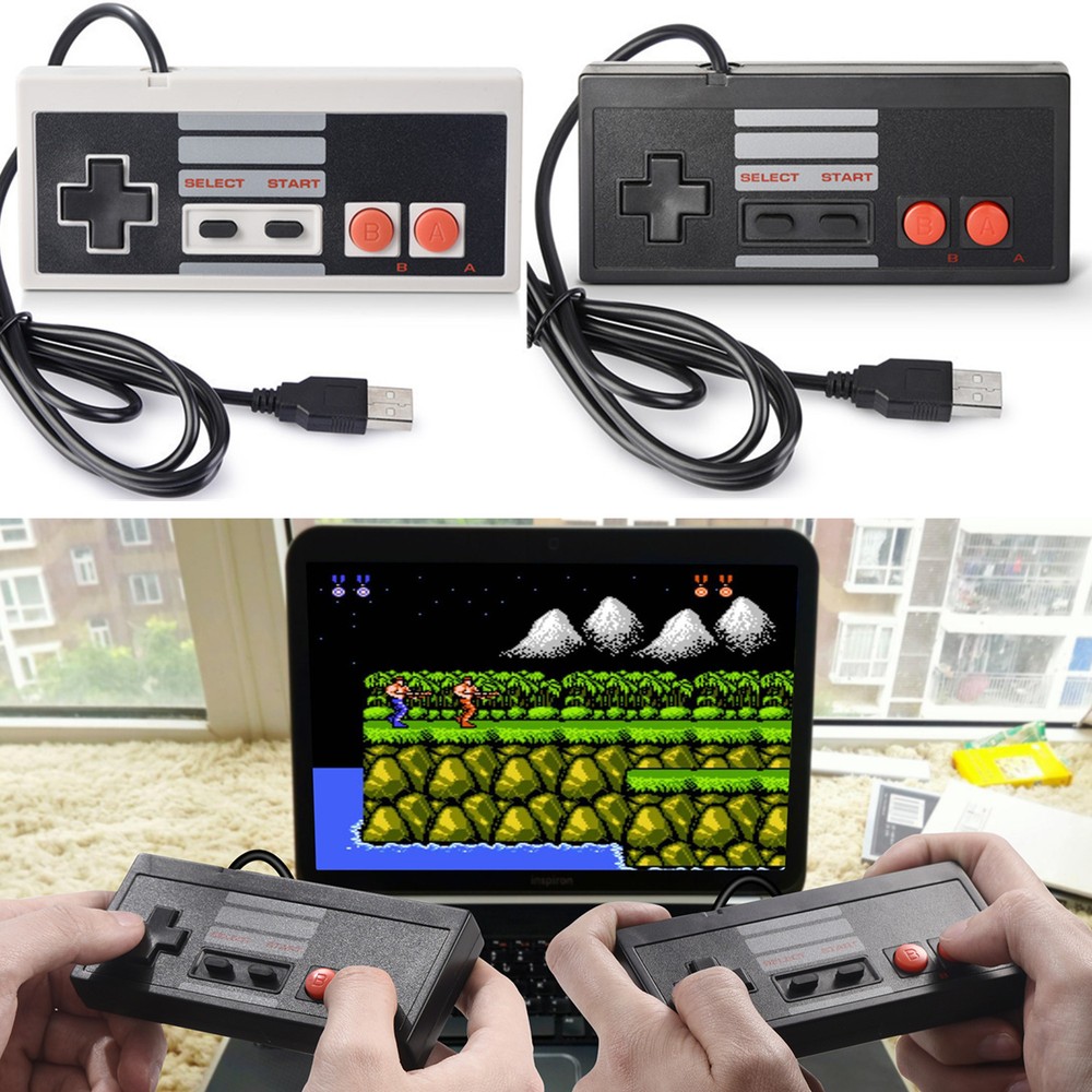 N64 NES SNES USB GAME Controller Wired/4.9ft PAD For PC Windows Raspberry Pi
