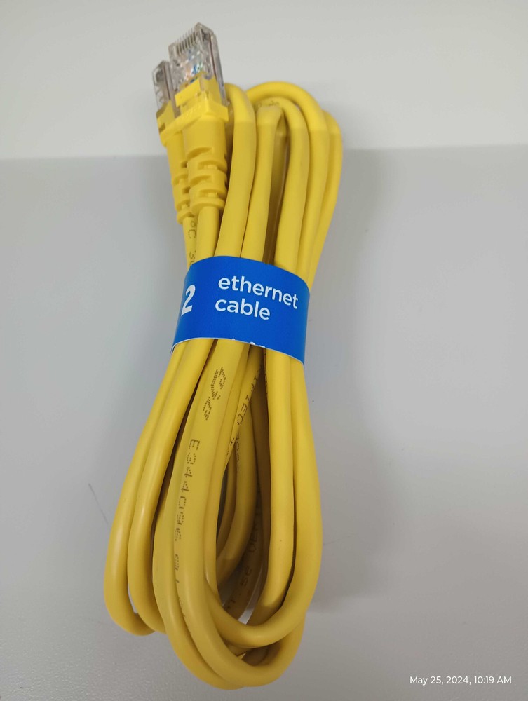 Original Nokia ethernet cable  Cat5e Yellow