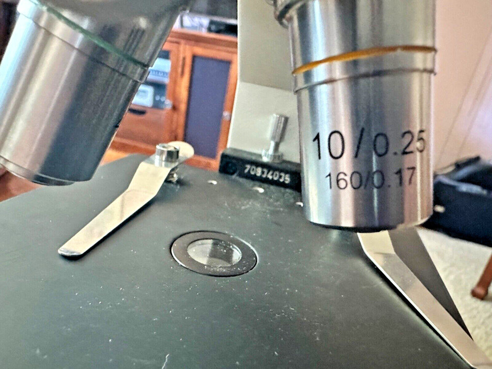 National Optical Model 131-CLED Compound Microscope.