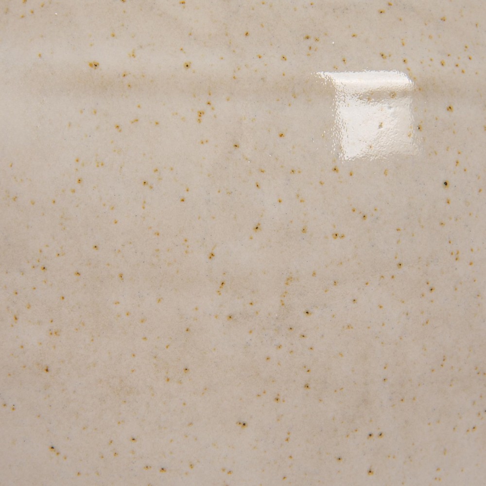 Stoneware Pitcher with Reactive Glaze, Cream