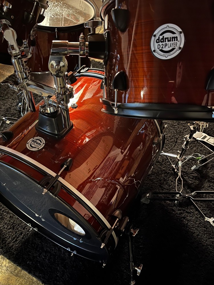 ddrum D2 5 Piece Drum Set with cymbal hardware