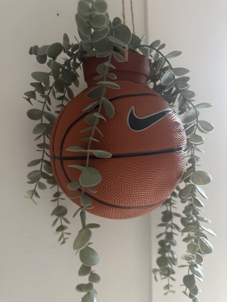 Custom Nike Basketball Hanging Planter